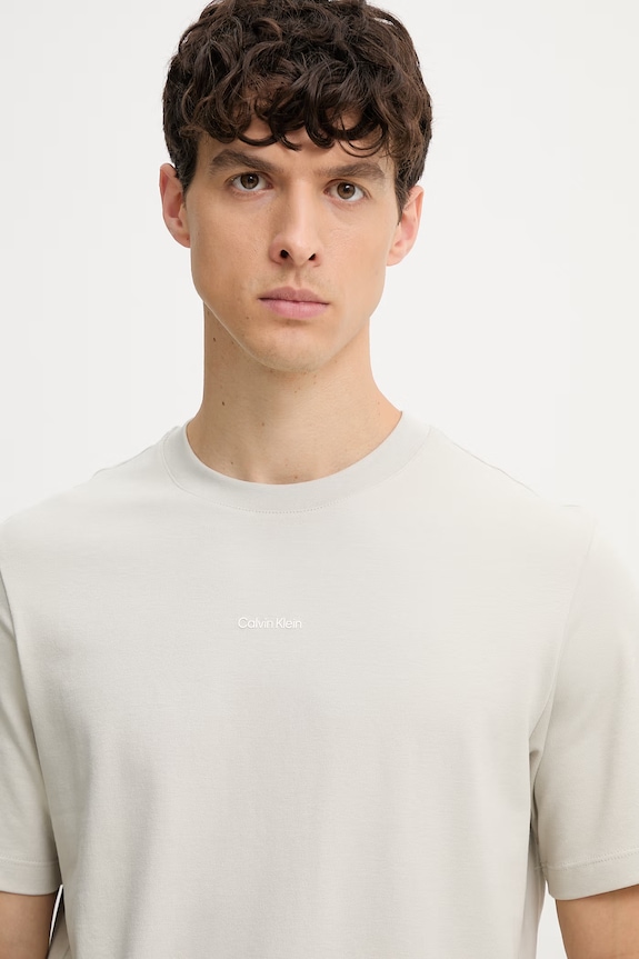 Calvin Klein tricou pentru bărbați, din bumbac cu elastan gri LV04LC241G