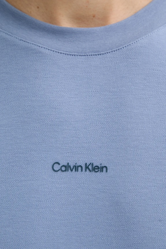 Calvin Klein tričko pánske bavlnené s elastanom LV04LC241G fialová