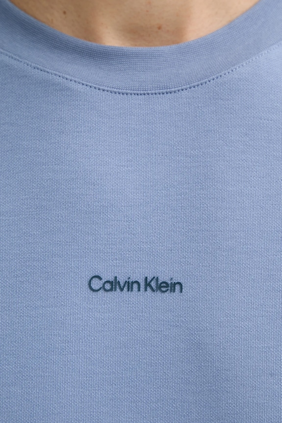 Calvin Klein tričko pánske bavlnené s elastanom LV04LC241G fialová
