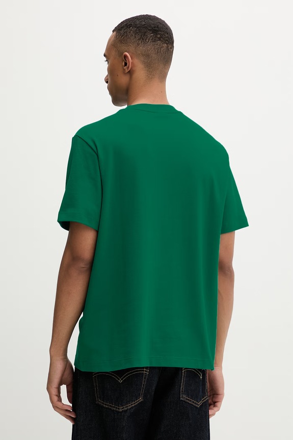 Ruházat Calvin Klein T-shirt férfi pamut elasztánnal LV04LC241G zöld