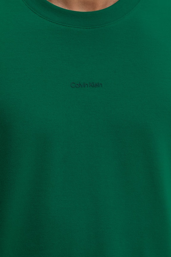 Calvin Klein T-shirt férfi pamut elasztánnal LV04LC241G zöld
