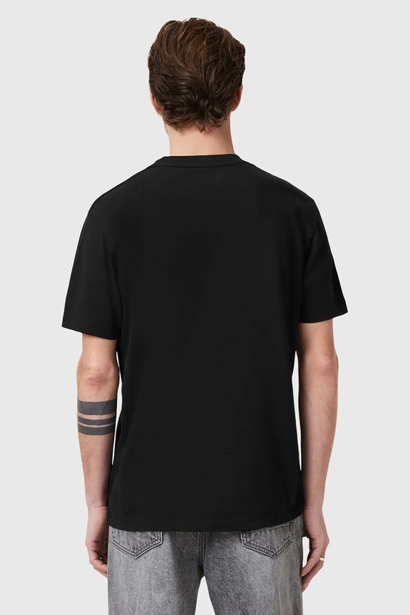 AllSaints t-shirt bawełniany DEXTER czarny M005JD