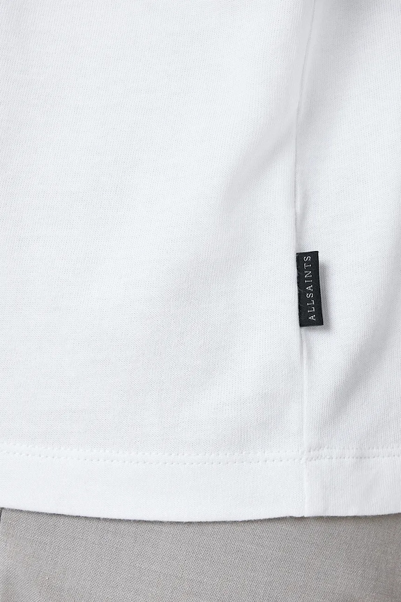 Ρούχα Μπλουζάκι AllSaints SLATER M009JC λευκό