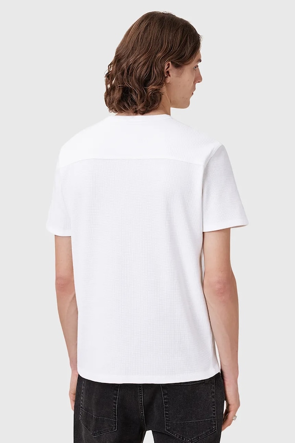 Pamučna majica AllSaints ELLIS bijela M018JC