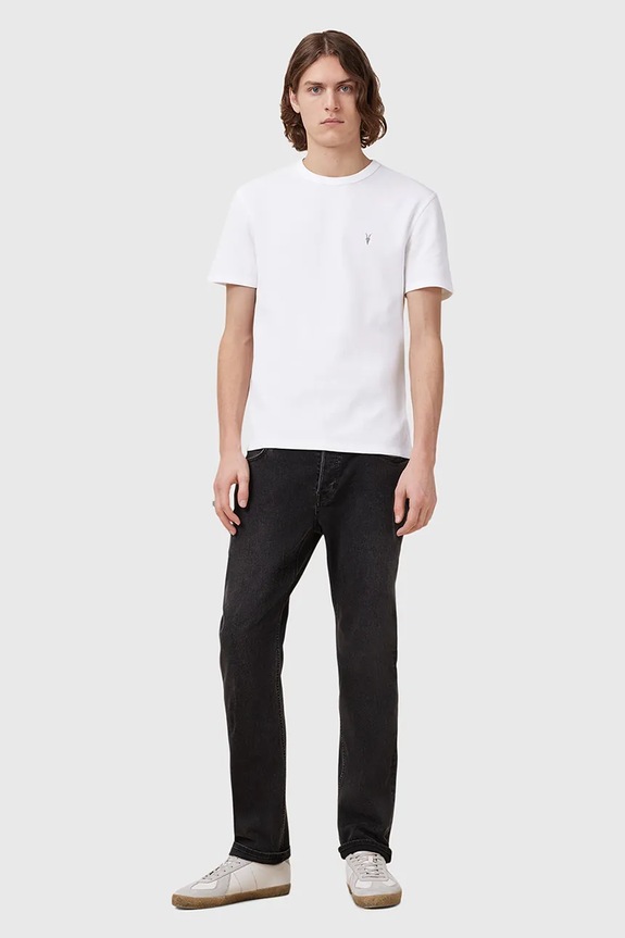Pamučna majica AllSaints ELLIS M018JC bijela