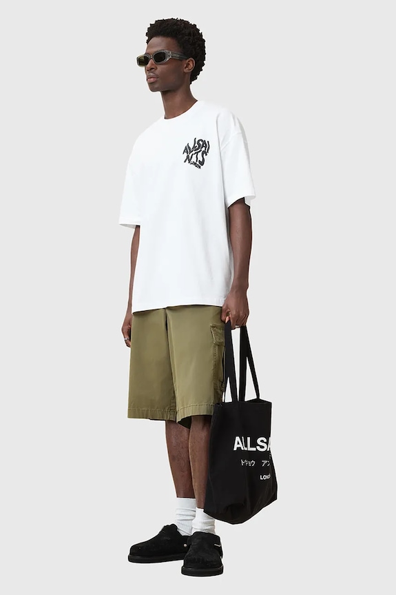 Bavlnené tričko AllSaints ORLANDO M066PC