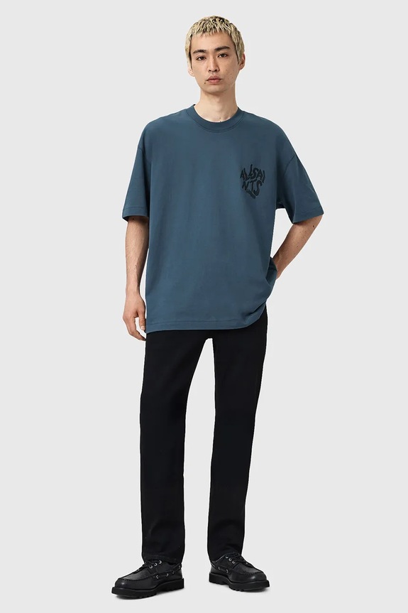 Бавовняна футболка AllSaints ORLANDO M066PC