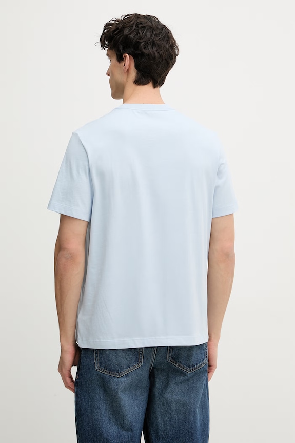 Îmbrăcăminte Calvin Klein Jeans tricou bărbați din bumbac LV04RB862G albastru