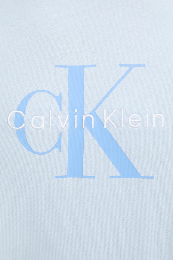 Calvin Klein Jeans tricou bărbați din bumbac LV04RB862G albastru