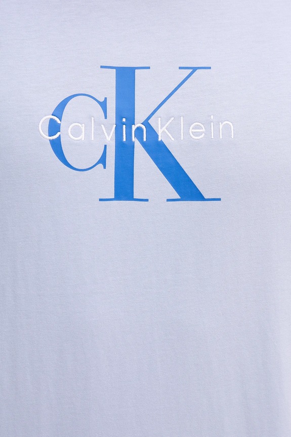 Calvin Klein Jeans tričko pánské bavlněné LV04RB862G modrá
