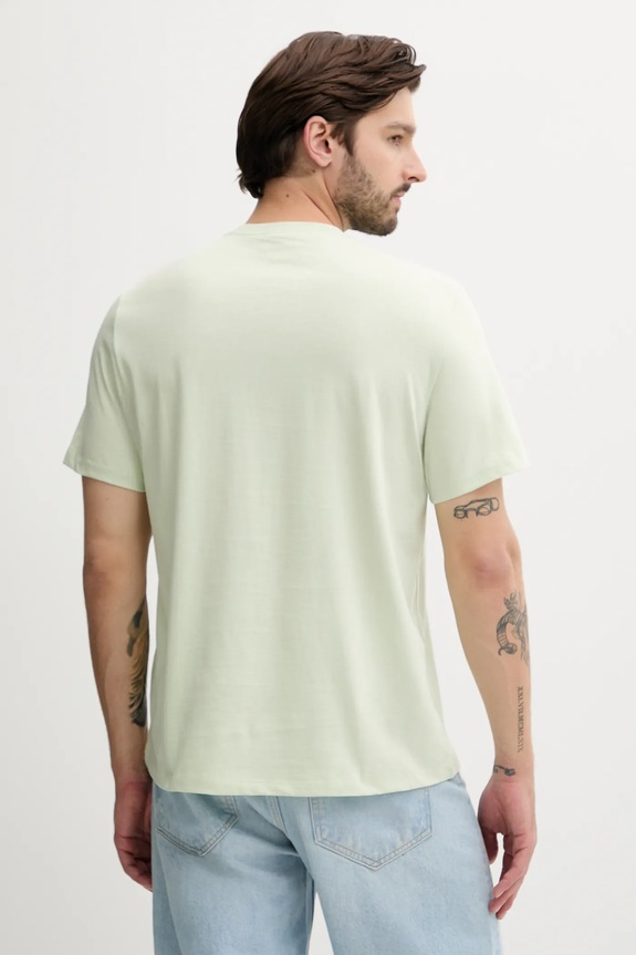 Calvin Klein Jeans tricou bărbătesc de bumbac LV04RB862G verde SS26