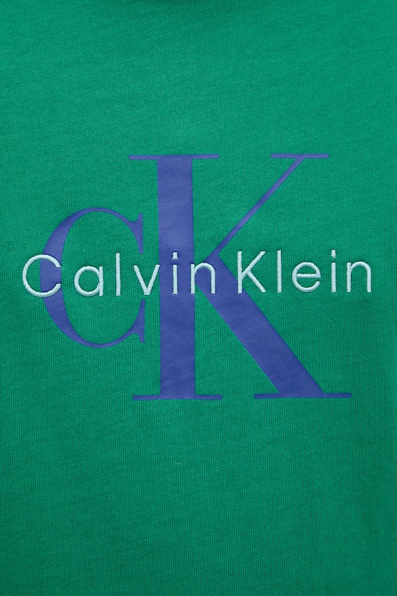 Calvin Klein Jeans tricou bărbătesc din bumbac LV04RB862G verde