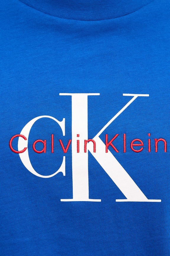 Calvin Klein Jeans t-shirt męski bawełniany LV04RB862G niebieski