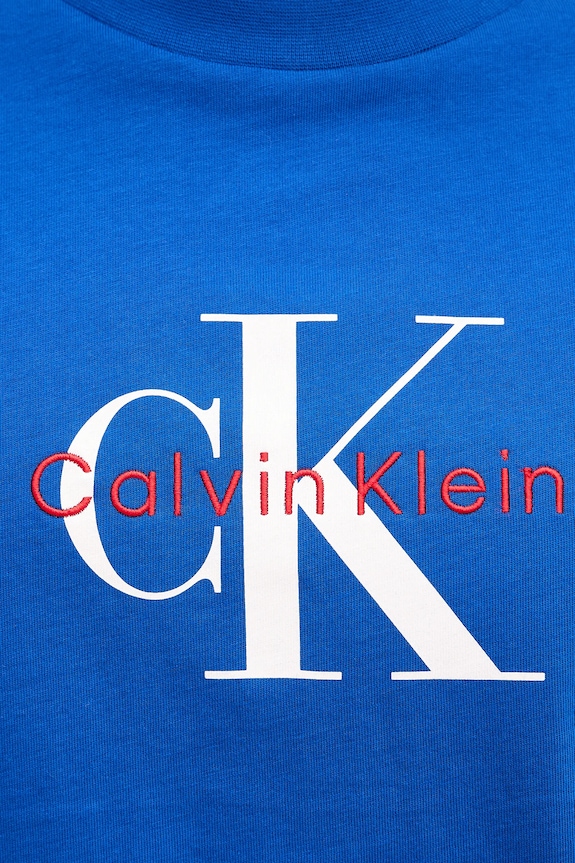 Calvin Klein Jeans t-shirt męski bawełniany LV04RB862G niebieski