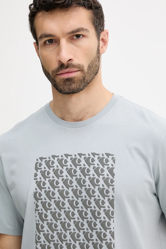 Calvin Klein Jeans tricou din bumbac gri LV04RC841G