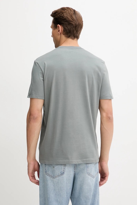 Calvin Klein Jeans pamut póló LV04RC844G szürke AW25