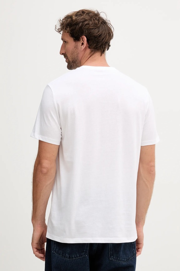 Calvin Klein Jeans t-shirt bawełniany LV04RC858G biały AW25