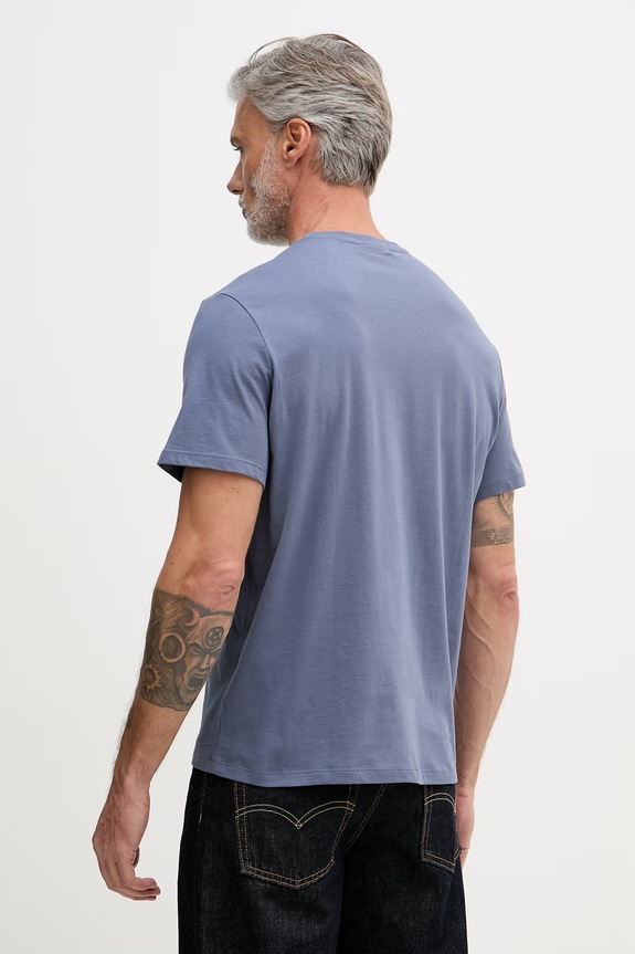 Oblečení Calvin Klein Jeans tričko pánské bavlněné LV04RC272G modrá