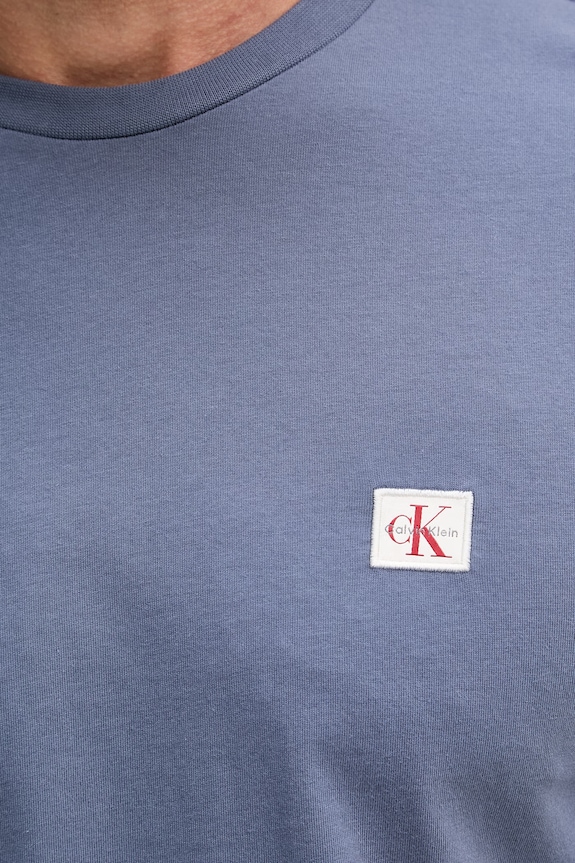 Calvin Klein Jeans tričko pánské bavlněné LV04RC272G modrá