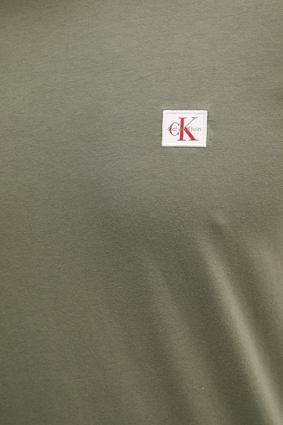 Calvin Klein Jeans t-shirt ανδρικό βαμβακερό LV04RC272G πράσινο