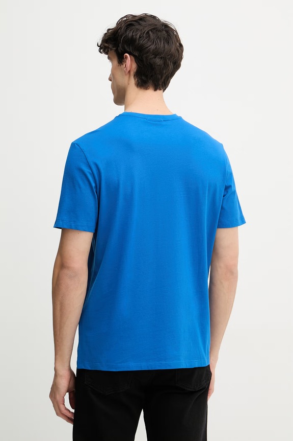 Îmbrăcăminte Calvin Klein Jeans Tricou bărbătesc bumbac LV04RC272G albastru