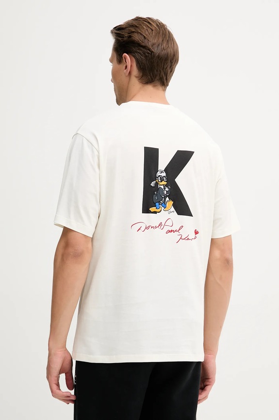 Abbigliamento Karl Lagerfeld t-shirt in cotone DISNEY 553270.755098 beige