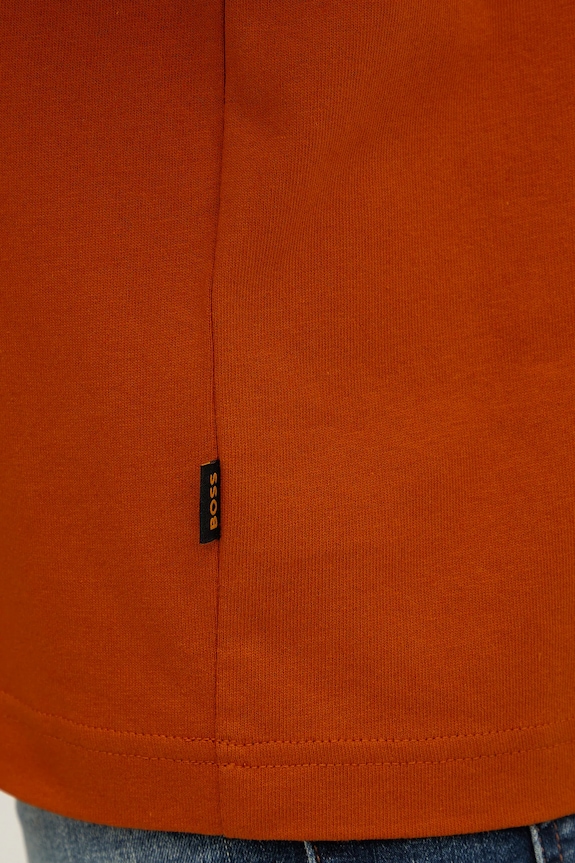 BOSS Orange tricou din bumbac Te_voyage 50546370 portocaliu