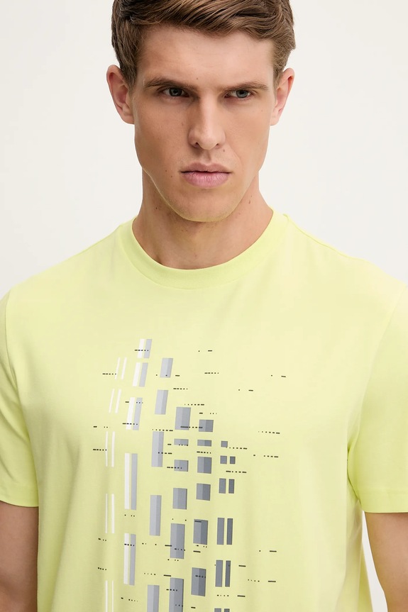 Tričko BOSS Green Tee GRX Zone zelená 50543808