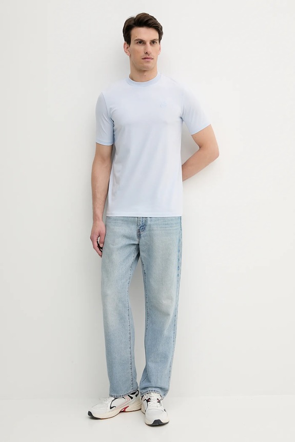 Karl Lagerfeld t-shirt 553221.755750 niebieski AW25
