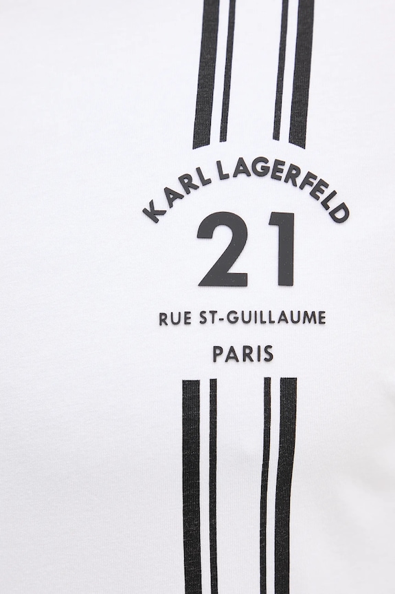 Μπλουζάκι Karl Lagerfeld 553235.755050 λευκό