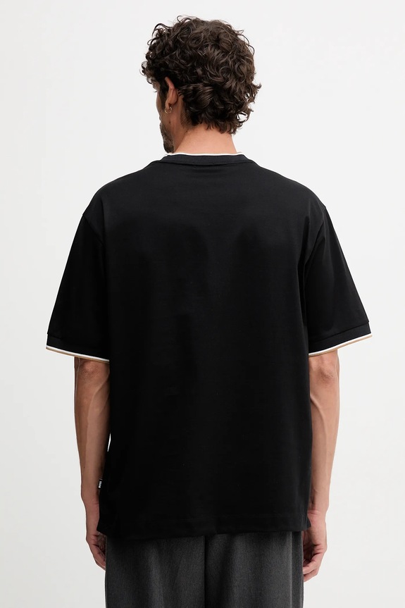 Abbigliamento BOSS t-shirt in cotone H-Tames 65 50548012 nero