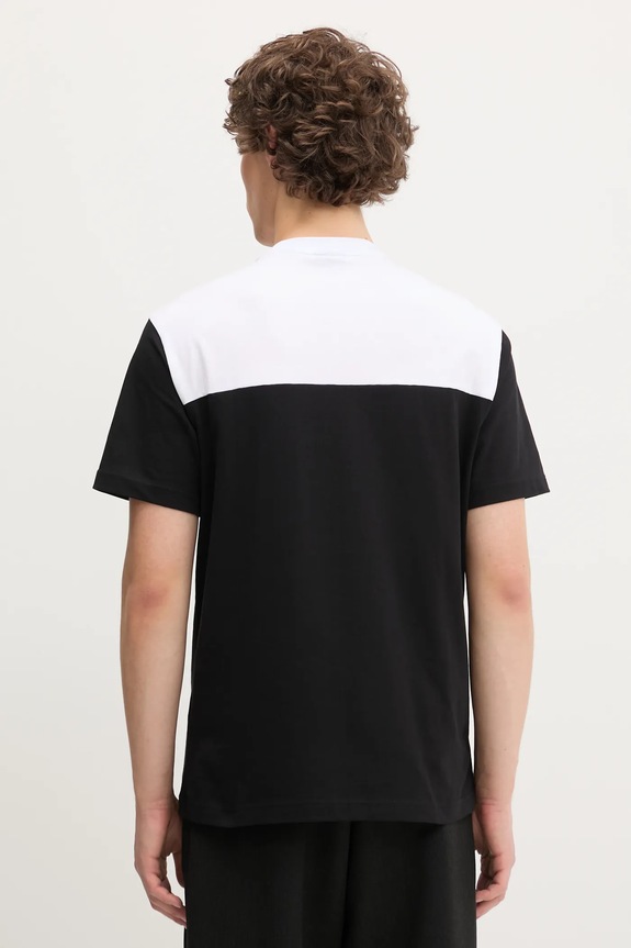 Ρούχα Βαμβακερό μπλουζάκι Karl Lagerfeld Jeans A3M17004 μαύρο