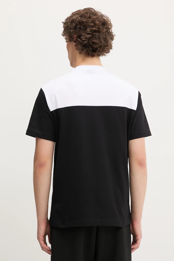 Ρούχα Βαμβακερό μπλουζάκι Karl Lagerfeld Jeans A3M17004 μαύρο