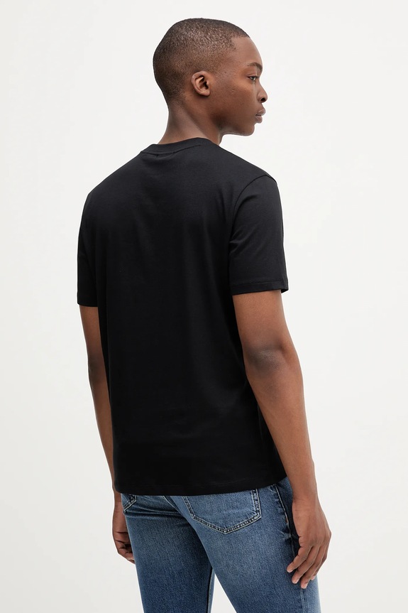 Abbigliamento HUGO t-shirt in cotone Deterni 50544496 nero