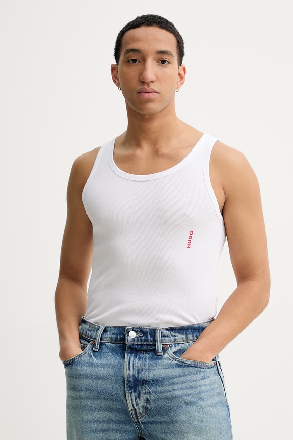 HUGO t-shirt bawełniany 3-pack bawełna multicolor 50545681