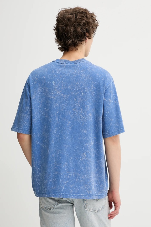 Odzież G-Star t-shirt bawełniany D26031.C756 fioletowy