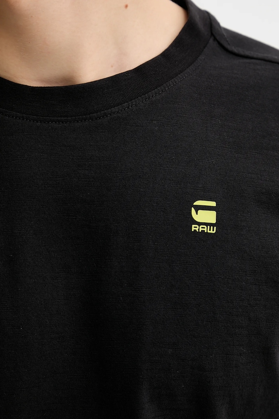 G-Star t-shirt bawełniany D26043.C372 czarny
