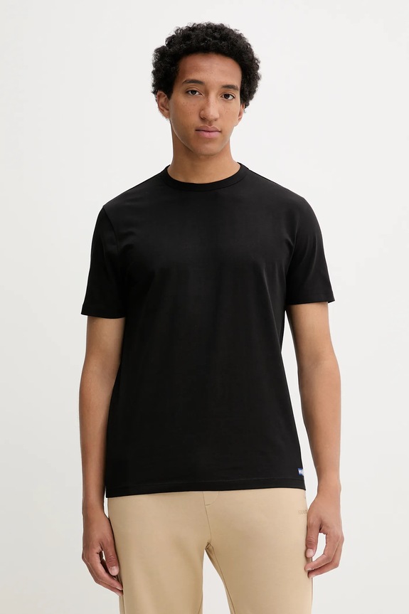 HUGO Blue tricou 2-pack BLUE2_Naolo uni negru 50546933