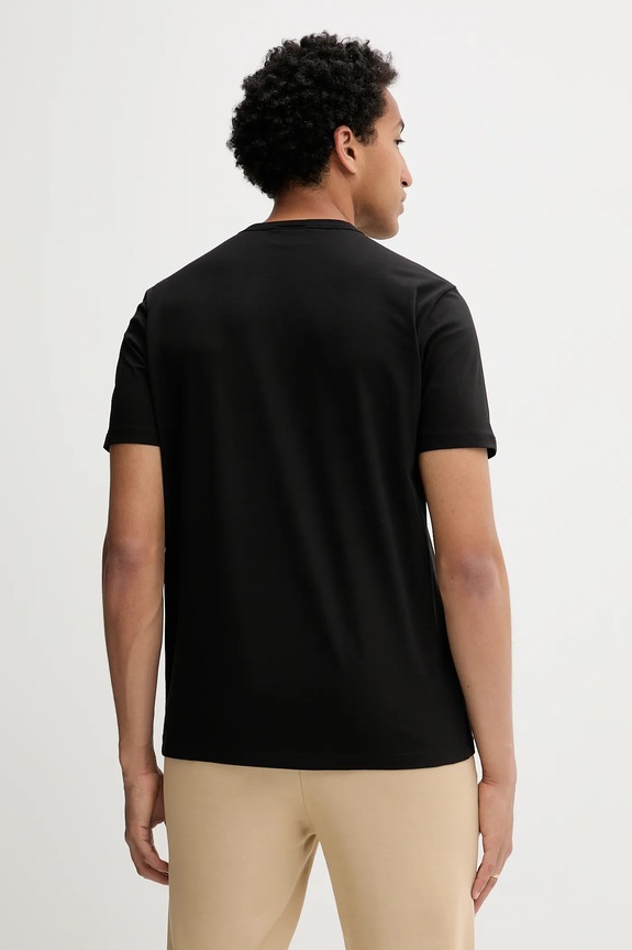 Îmbrăcăminte HUGO Blue tricou 2-pack BLUE2_Naolo 50546933 negru
