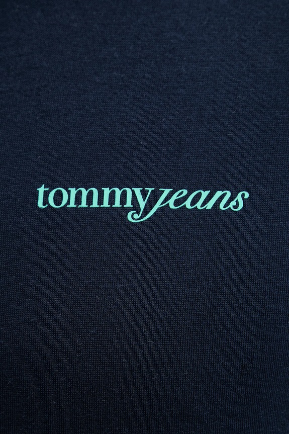 Tommy Jeans t-shirt in cotone blu navy DM0DM21982