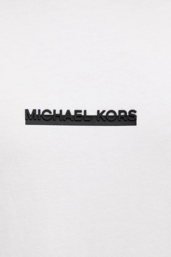 Bavlněné tričko Michael Kors CT552LLFV4 bílá