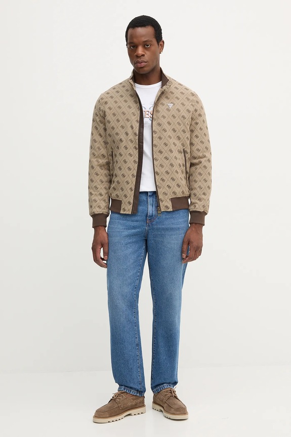 Хлопковая футболка Guess M5YI14.I3Z14 белый AW25