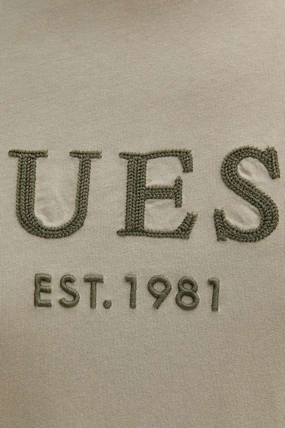 Pamučna majica Guess zelena M5YI17.I3Z14