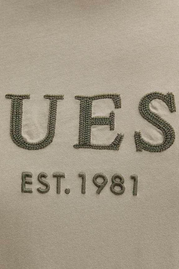 Pamučna majica Guess zelena M5YI17.I3Z14