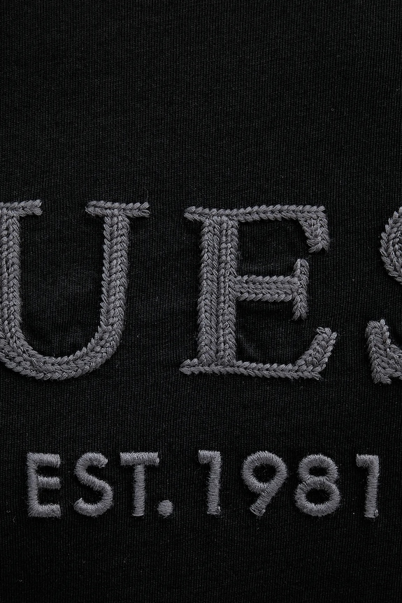 Guess t-shirt bawełniany czarny M5YI17.I3Z14