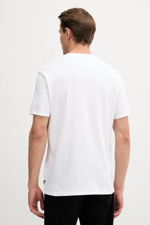 Odjeća Pamučna majica Guess M5YI68.KBW41 bijela