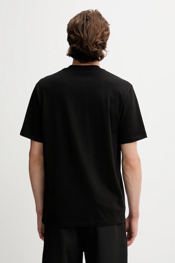 Îmbrăcăminte HUGO tricou din bumbac Denrith 50544543 negru