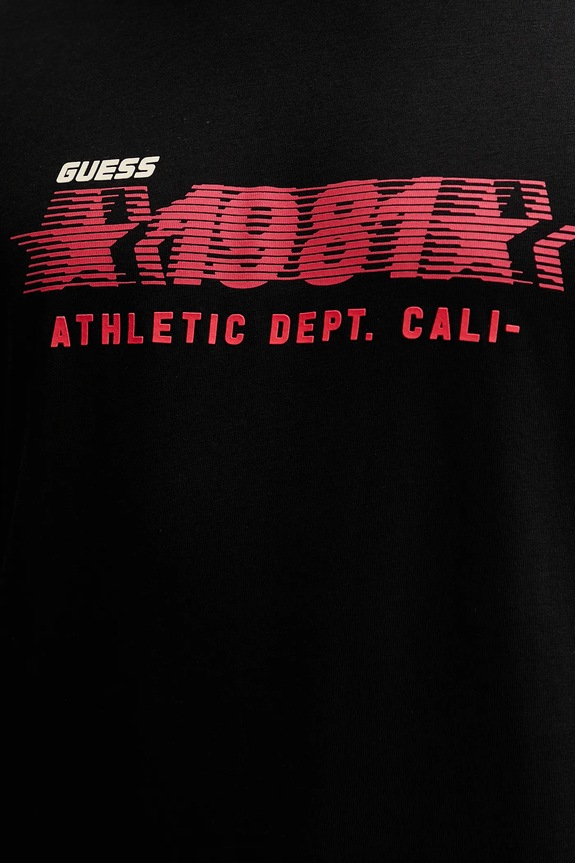 Pamučna majica Guess ADELMO Z5YI19.I3Z14 crna