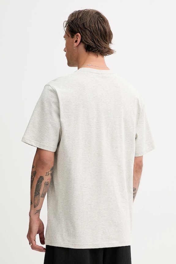 Odzież Les Deux t-shirt bawełniany 1000197 szary