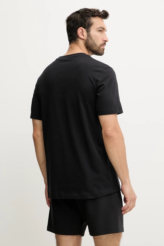 Oblečenie Bavlnené tričko adidas JC5283 čierna